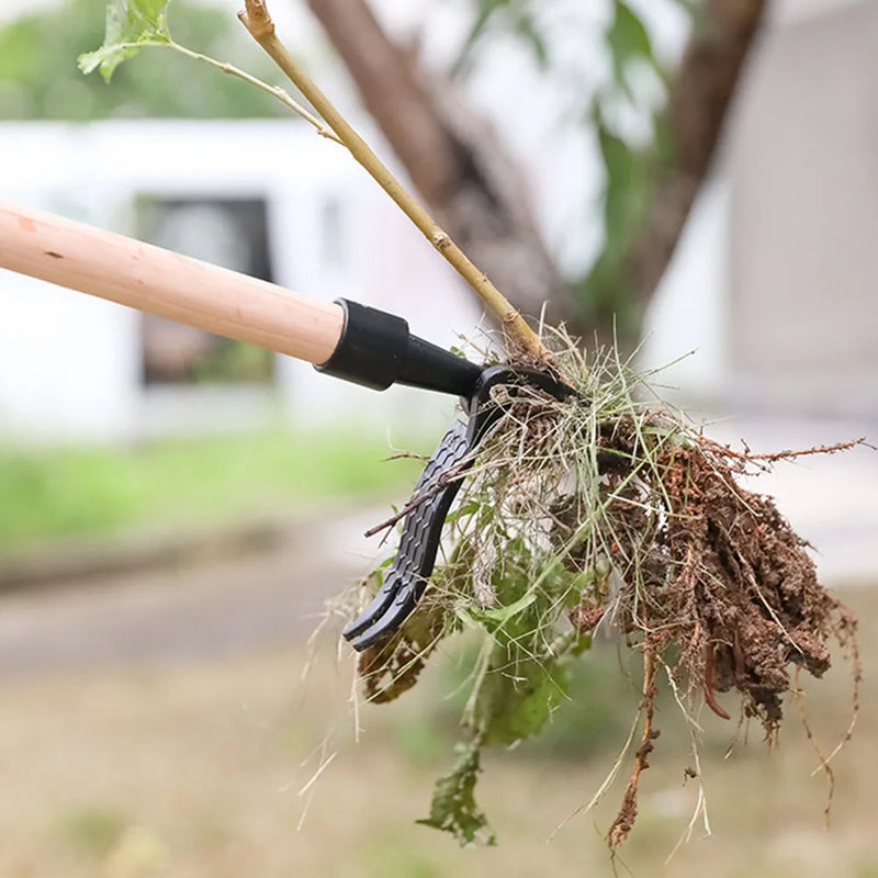 Substituição de Cabeça para Arrancador de Ervas Daninhas - Ferramenta de Jardinagem de Pedal, Remoção de Raízes e Cabo Individual