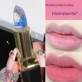 Batom Mágico de Longa Duração à Prova d'Água - Mudança de Cor e Volumizador Labial - Batom Vermelho Kawaii para Maquiagem de Garotas - Cosméticos Fofos