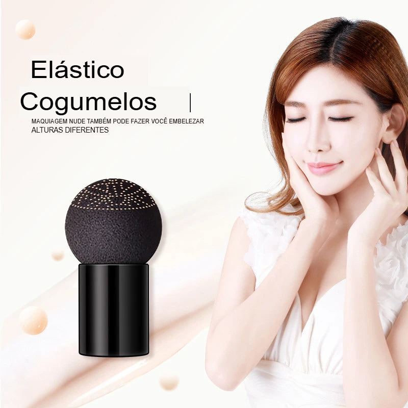 Base e Corretivo CC Cream com Almofada em Forma de Cogumelo - Controle de Oleosidade, BB Cream Clareador e Hidratante