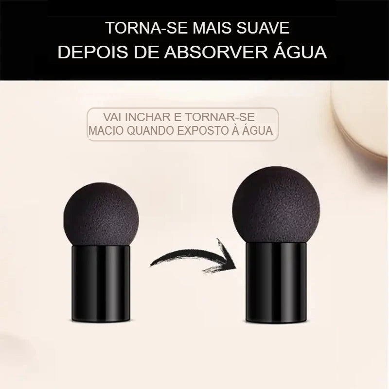 Base e Corretivo CC Cream com Almofada em Forma de Cogumelo - Controle de Oleosidade, BB Cream Clareador e Hidratante